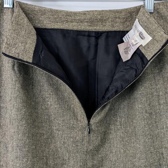 Jones New York Twill Skirt Sz 10 - Picture 4 of 4